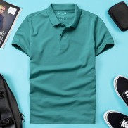Áo thun nam polo trơn xuất xịn da cá sấu, áo polo nam [1.regular fit]